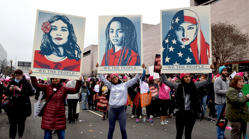 Jasmine (center), 24, from Washington, D.C.
